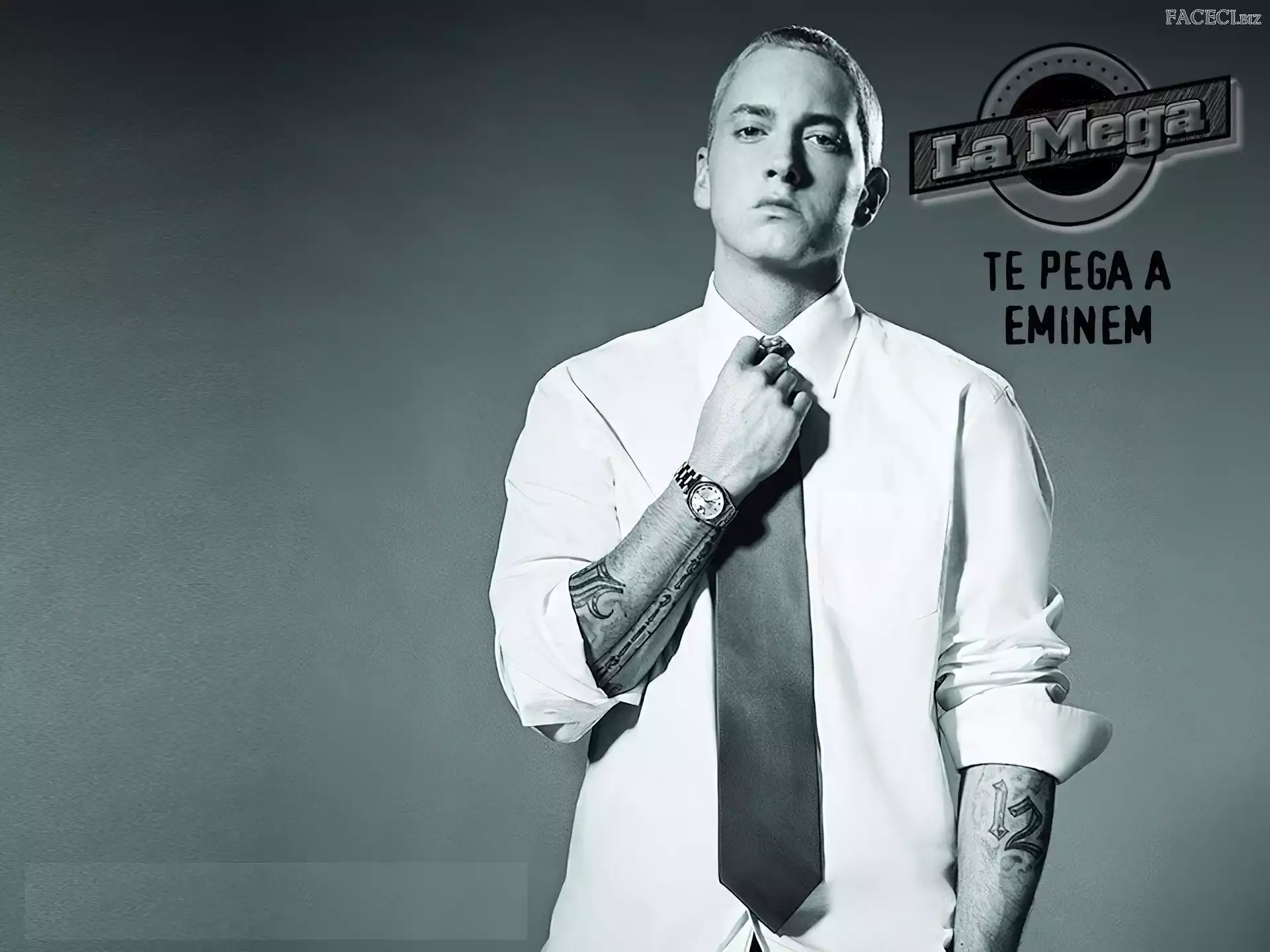 Tatuaż, Eminem, Zegarek